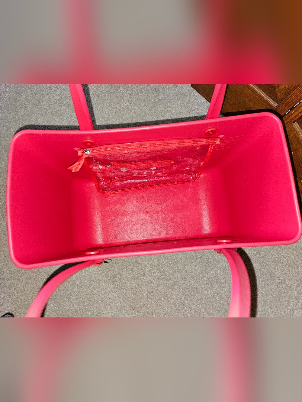Kansas City Chiefs Red Tote Bogg Bag - Picture 2 of 7